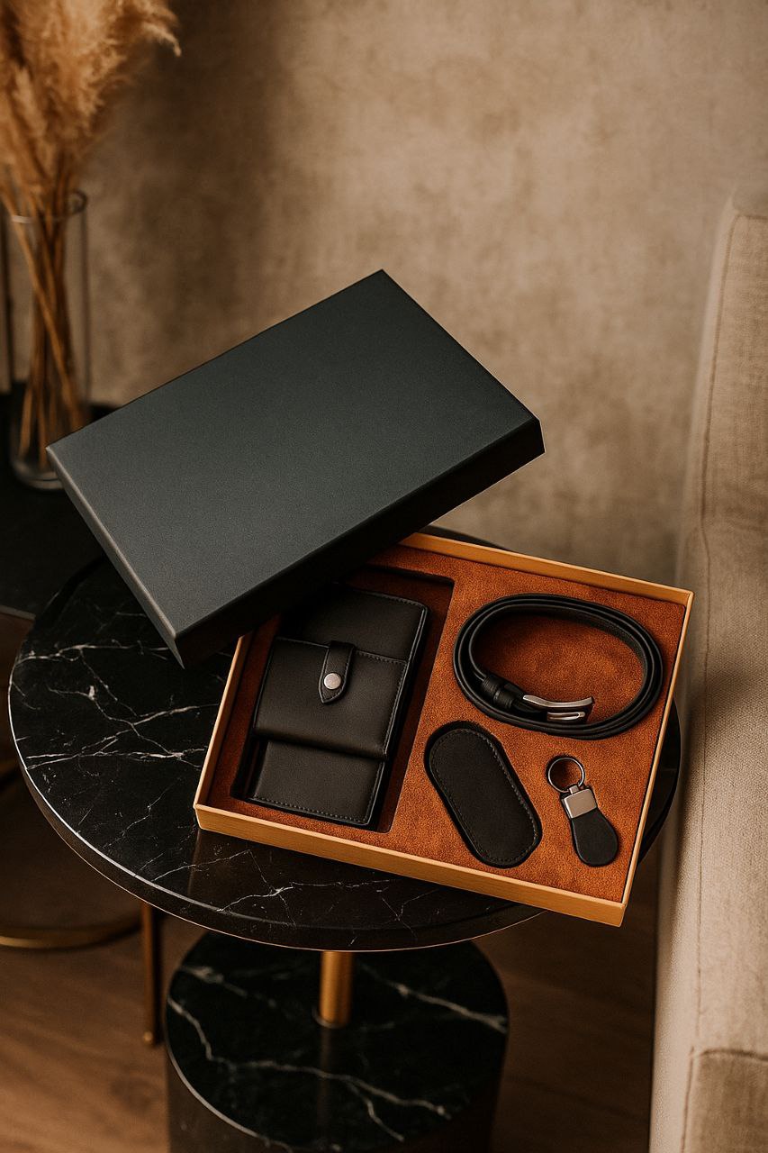 ست چرم مردانه